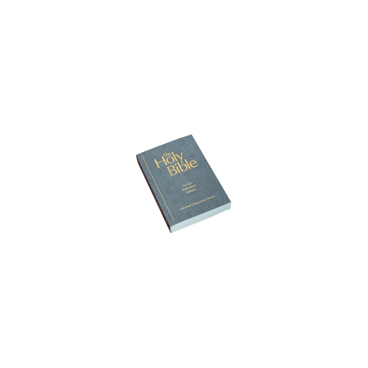 Bible de poche en Anglais, grise avec références, version King James Bible de poche en Anglais, grise avec références, version King James
