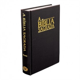 Bible en Portugais noire, petit modèle