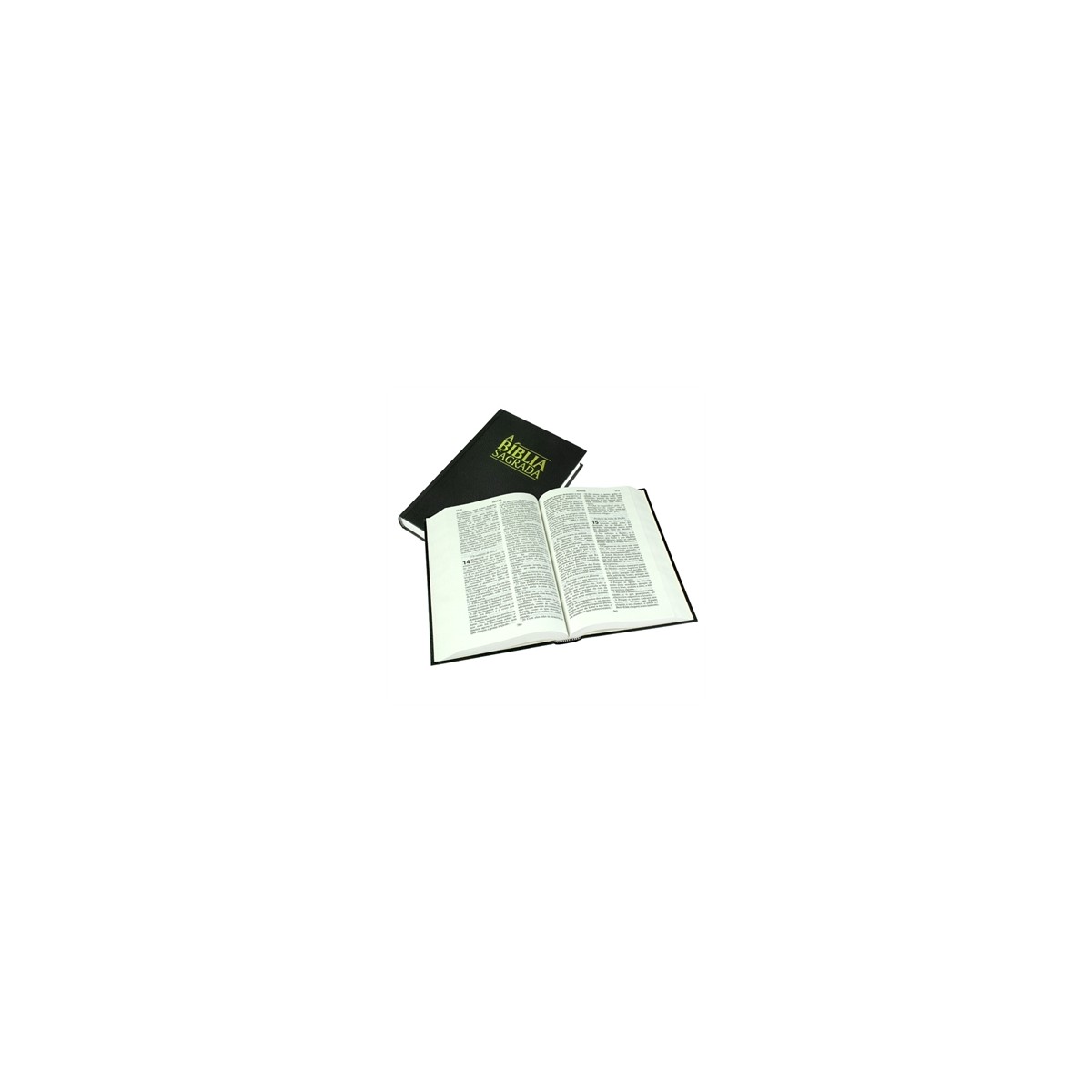 Bible en Portugais noire, grand modèle Bible en Portugais noire, grand modèle