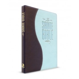 Bible Souple Duo Bleu-nuit et Bleu clair