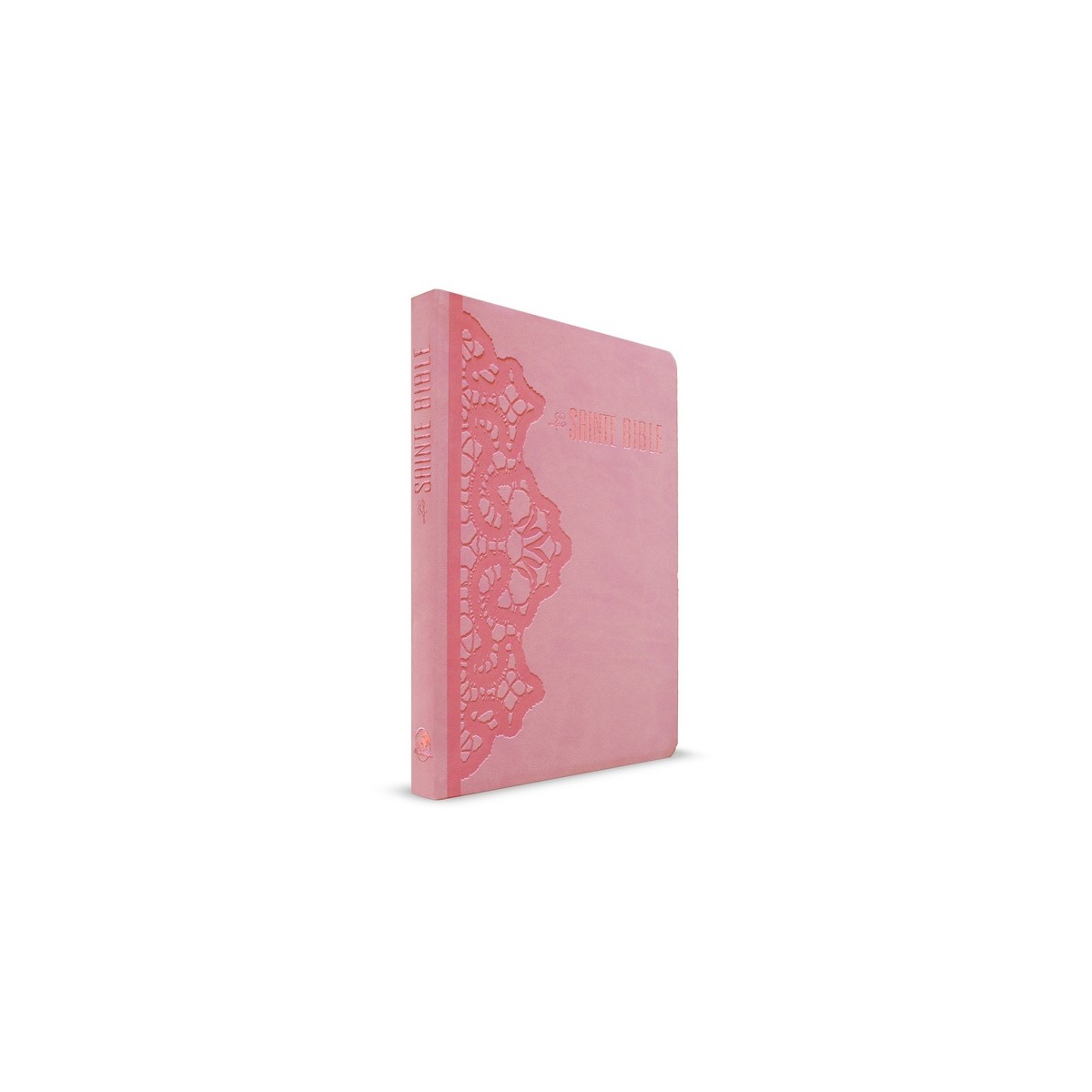 Bible Souple Rose dentelle Bible Souple Rose dentelle