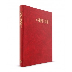 Bible Confort Missionnaire rigide bordeaux