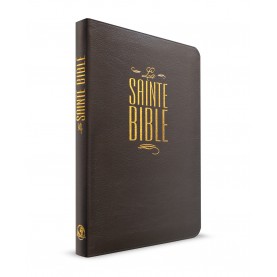 Bible Souple Noire, avec fermeture éclair